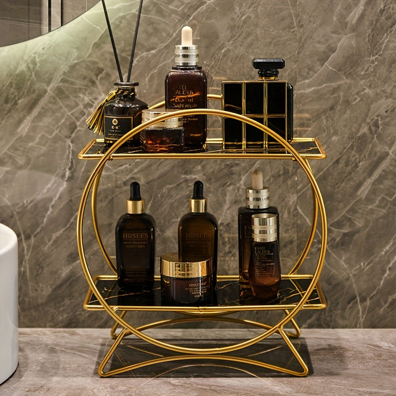 Cat Ear Double-Tier Bathroom Organiser