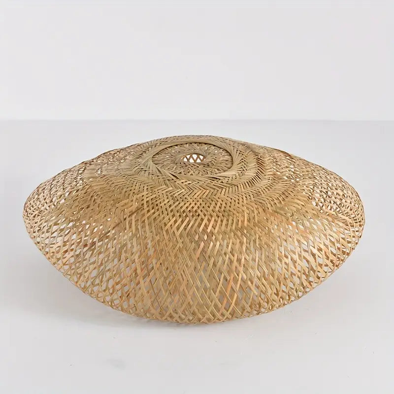 BambooBoho Handwoven Bamboo Pendant Lampshade