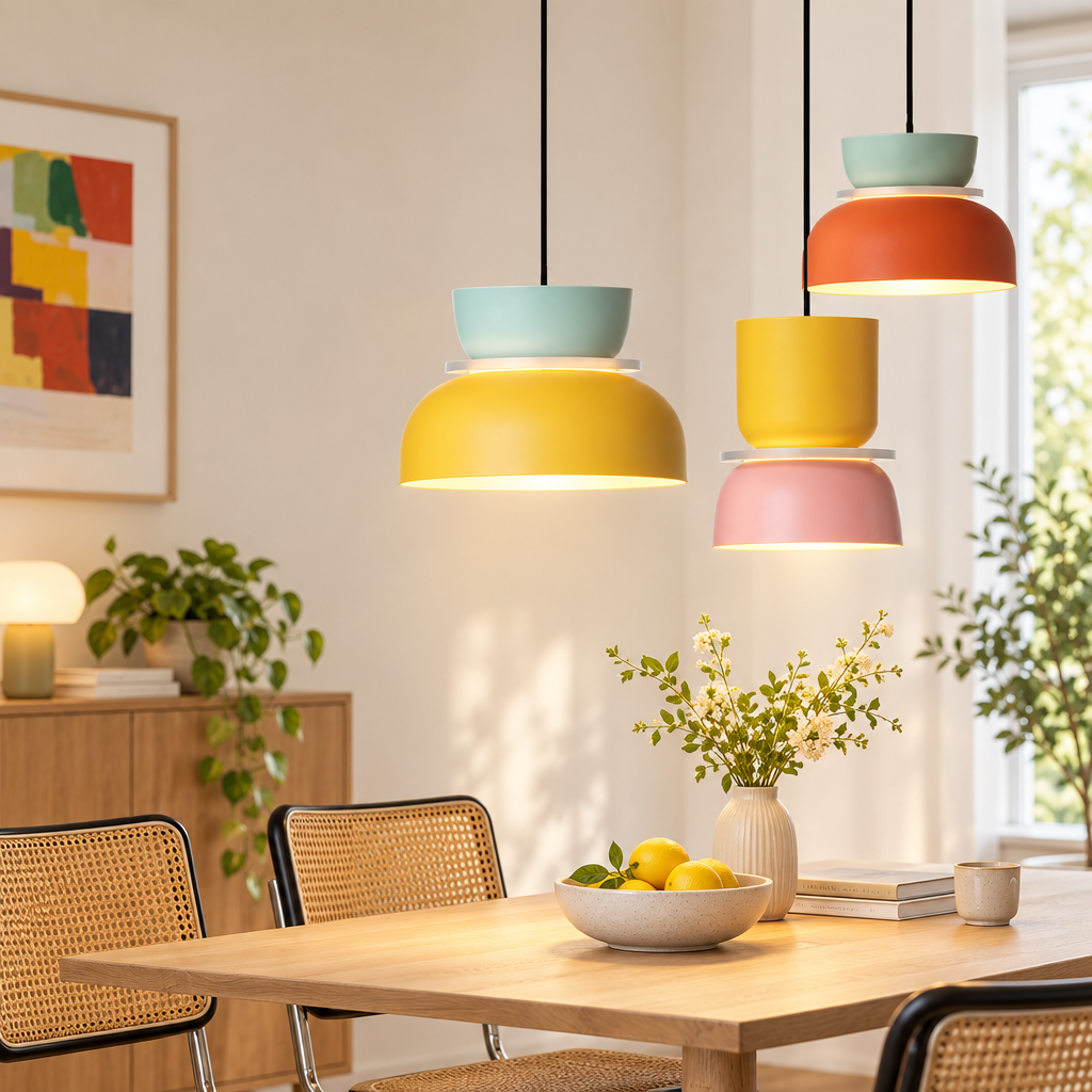 Chico playful pendant lamp in a modern Nordic room