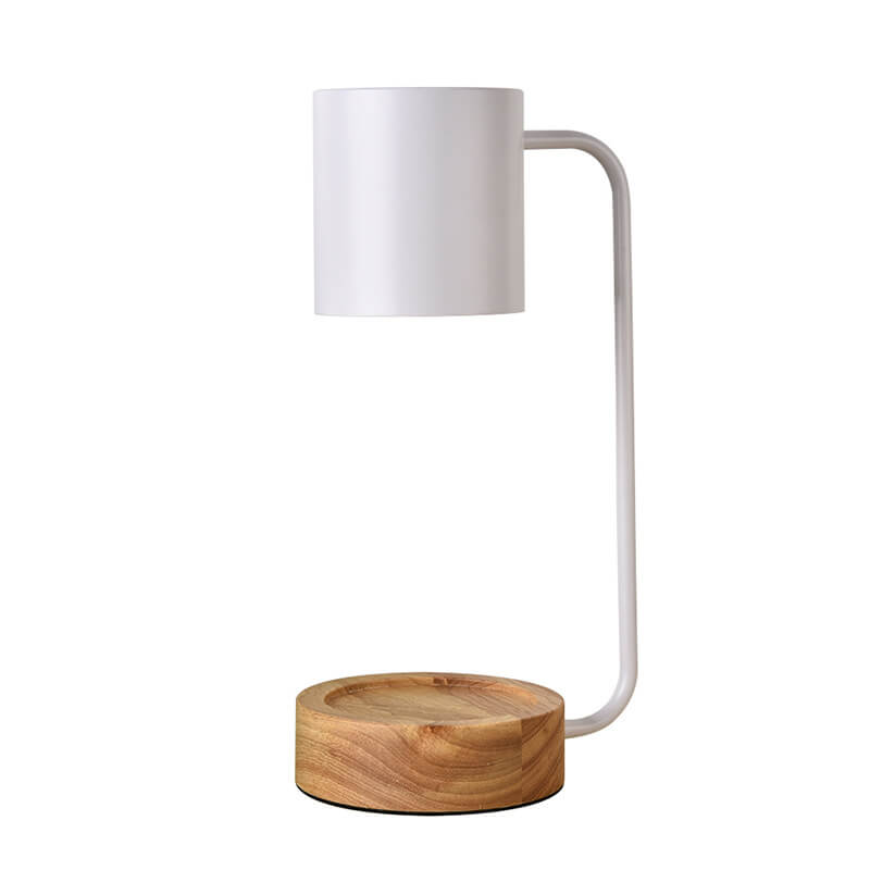 Japanese Minimalist Wooden Candle Warmer Lamp