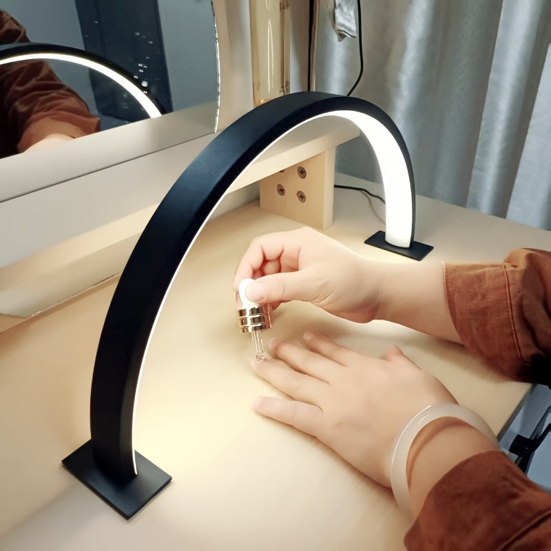 Crescent Moon LED Desk Lamp