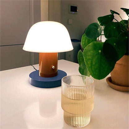 Rechargeable Touch Mushroom Table Lamp