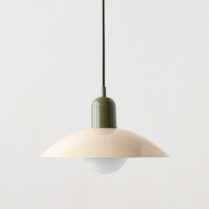 Macaron Bauhaus Iron Dome Pendant Light