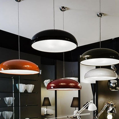 Lira Metal Dome Deco Pendant Light