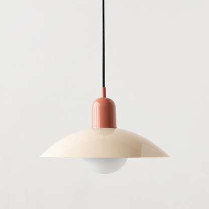 Macaron Bauhaus Iron Dome Pendant Light