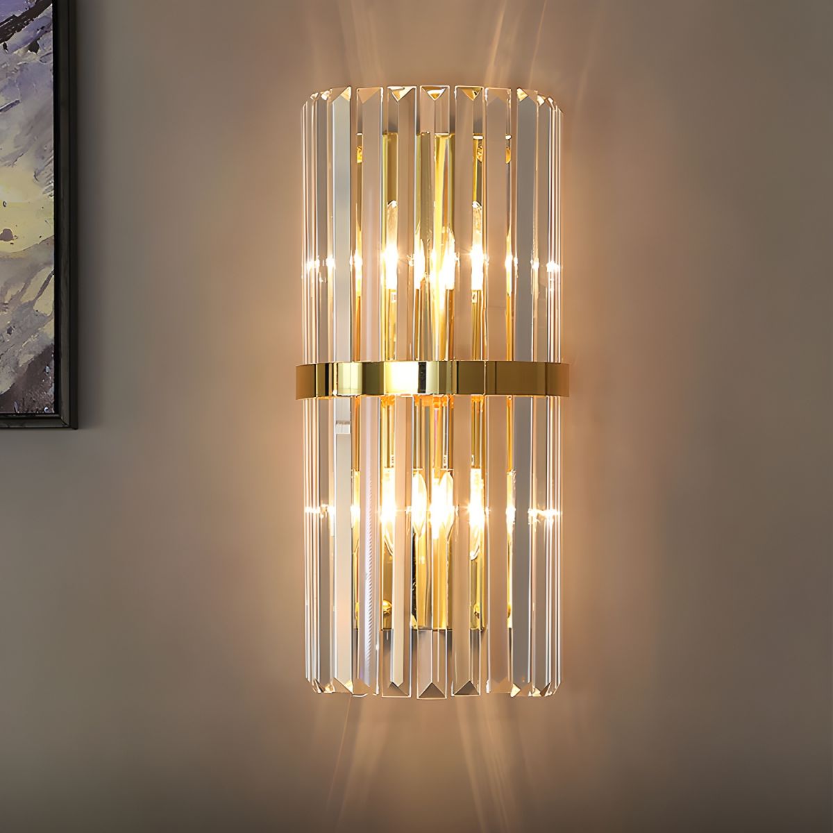 Modern Crystal Wall Light