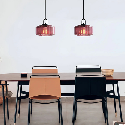 Mireta Retro Tinted Glass Pendant Light