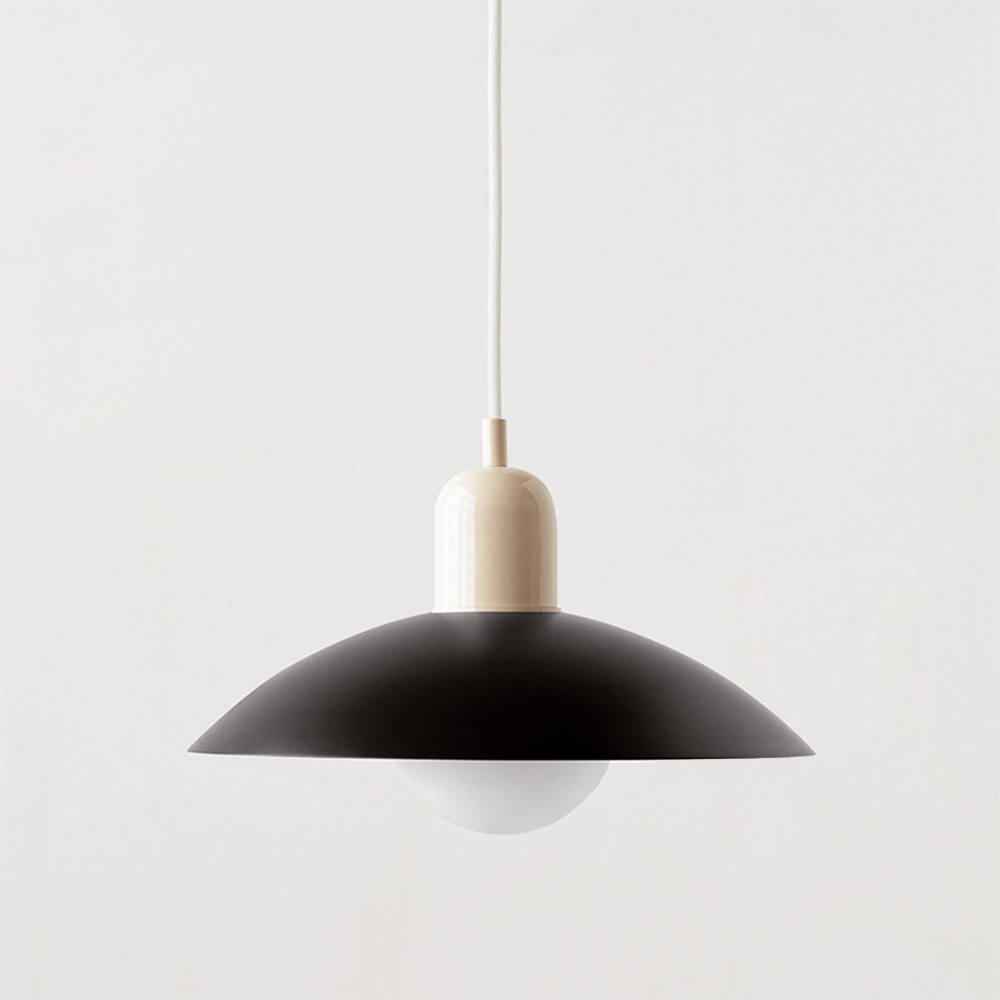 Macaron Bauhaus Iron Dome Pendant Light