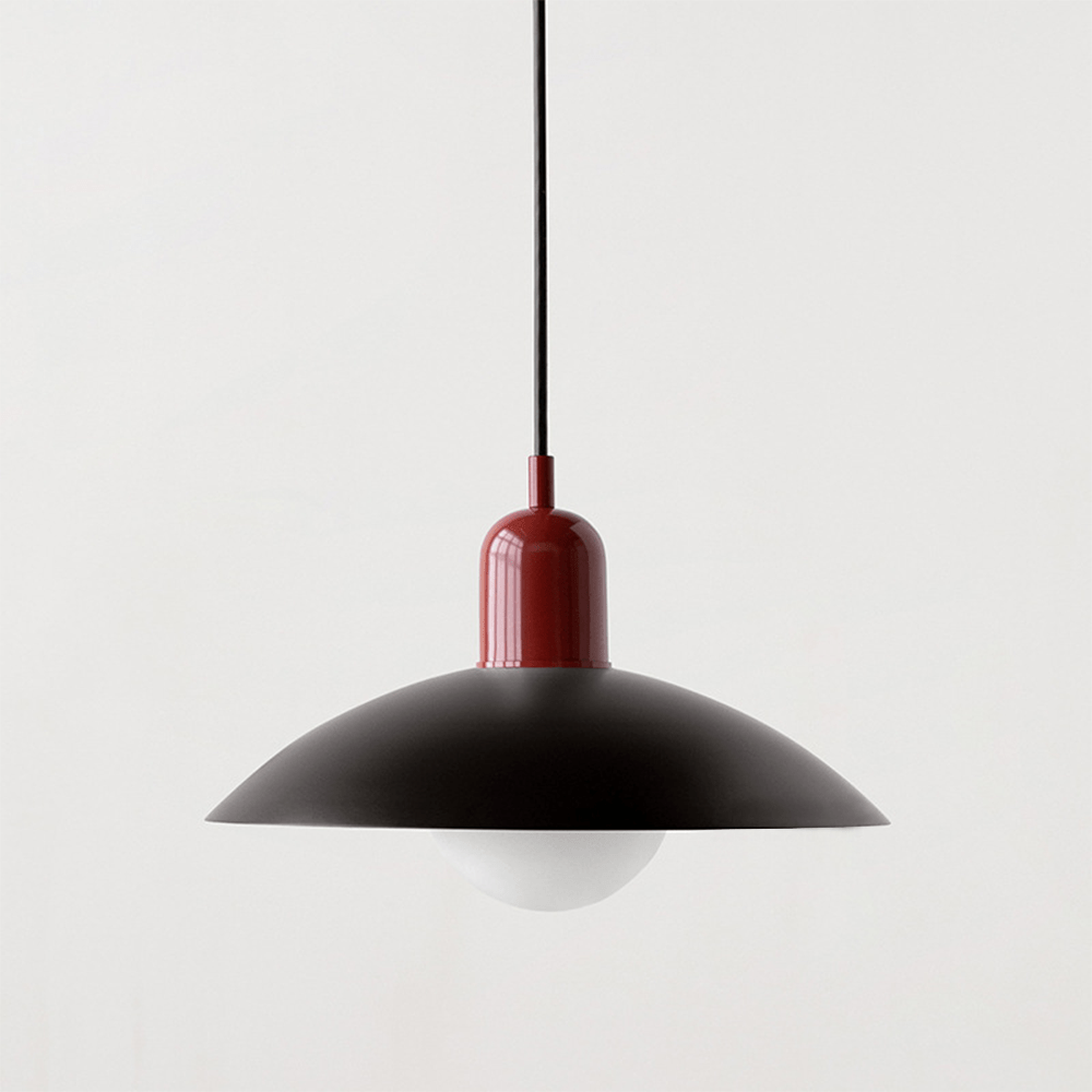 Macaron Bauhaus Iron Dome Pendant Light