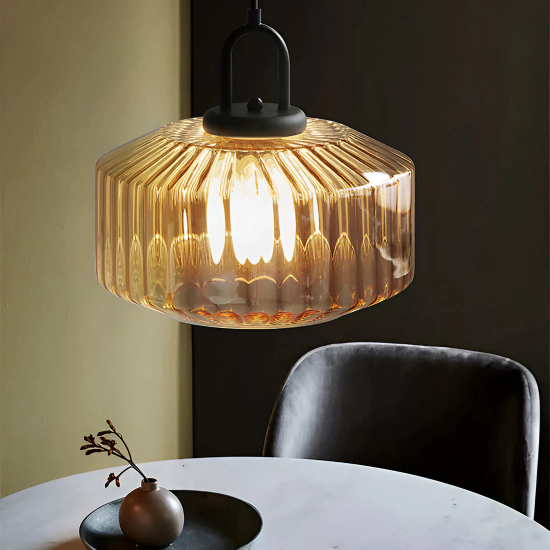 Mireta Retro Tinted Glass Pendant Light