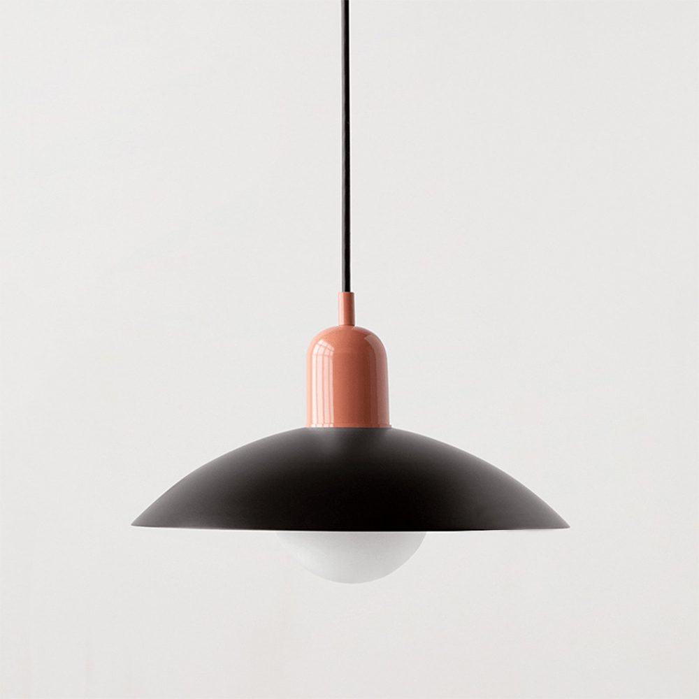 Macaron Bauhaus Iron Dome Pendant Light