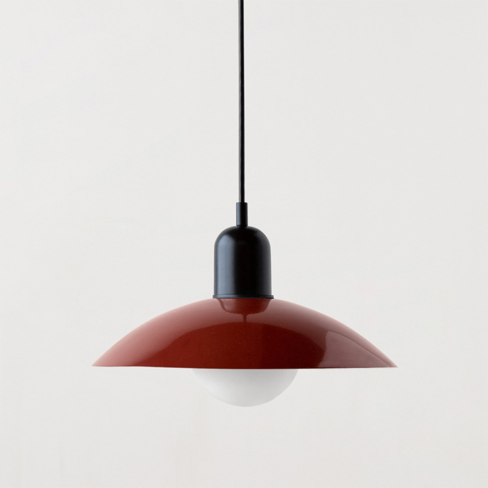 Macaron Bauhaus Iron Dome Pendant Light