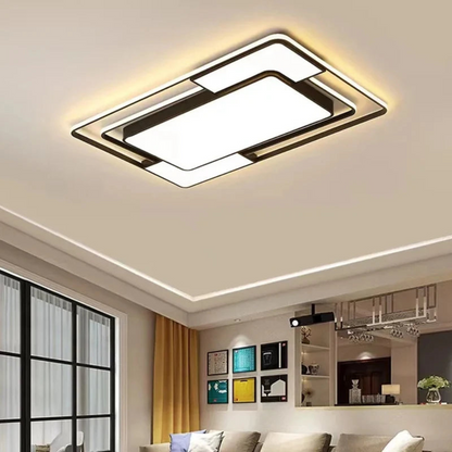 Geometric Remote Control LED Ceiling Light