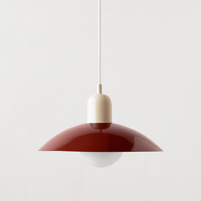 Macaron Bauhaus Iron Dome Pendant Light