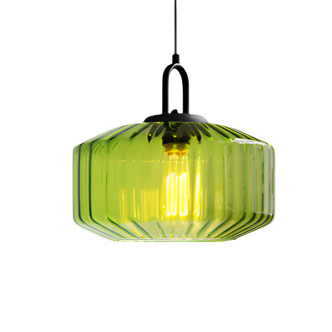Mireta Retro Tinted Glass Pendant Light