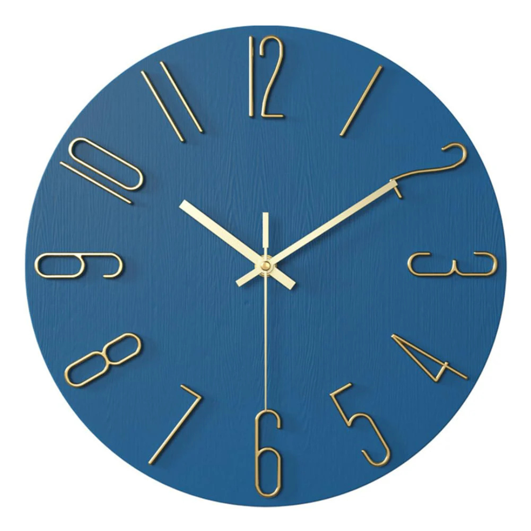 Noble Minimalist Silent Wall Clock