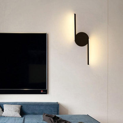 Curves Line LED Arc Wall Light