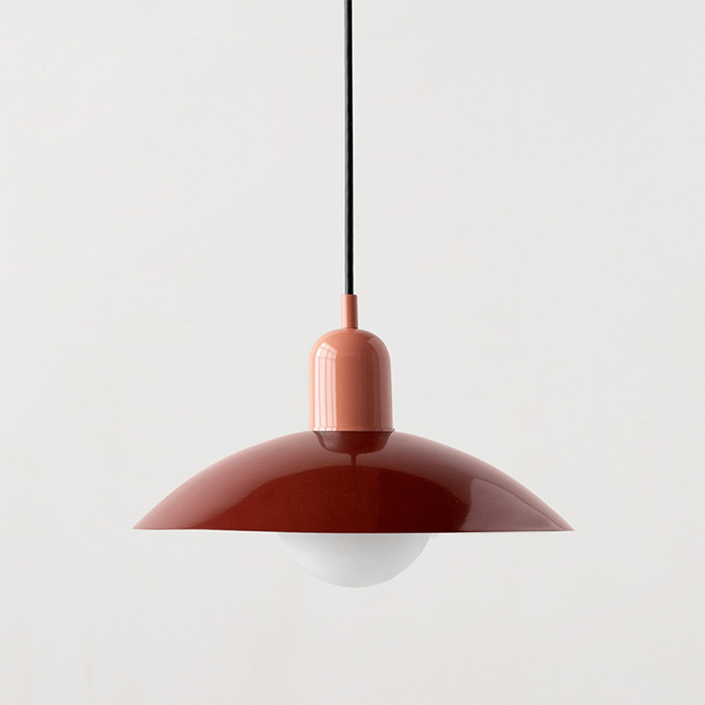 Macaron Bauhaus Iron Dome Pendant Light