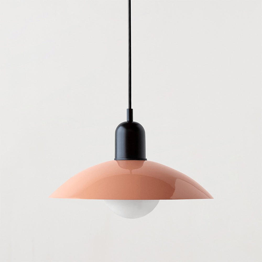 Macaron Bauhaus Iron Dome Pendant Light