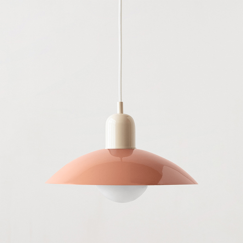 Macaron Bauhaus Iron Dome Pendant Light