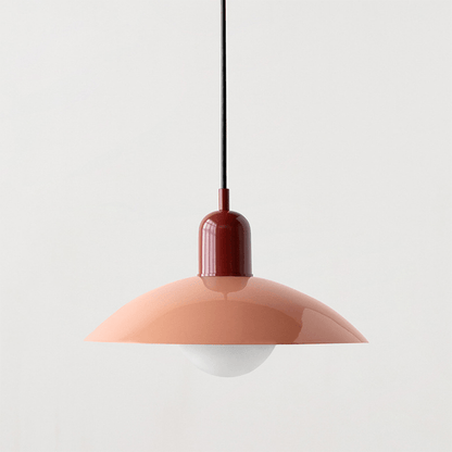 Macaron Bauhaus Iron Dome Pendant Light