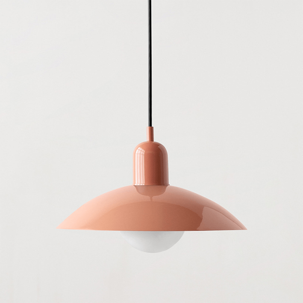 Macaron Bauhaus Iron Dome Pendant Light