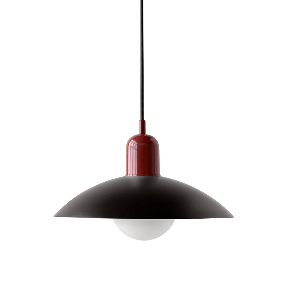 Macaron Bauhaus Iron Dome Pendant Light