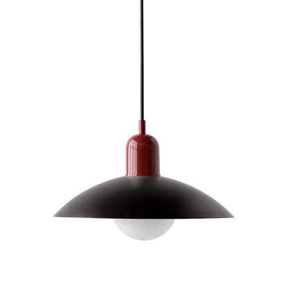 Macaron Bauhaus Iron Dome Pendant Light