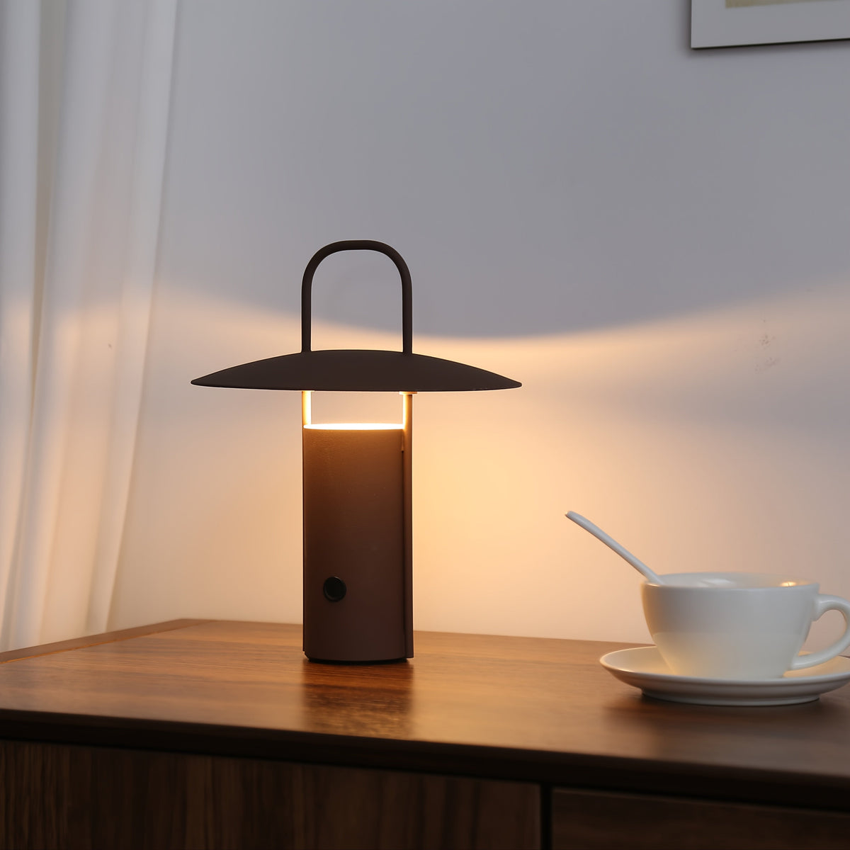 Wireless Metal Dome Touch Lamp