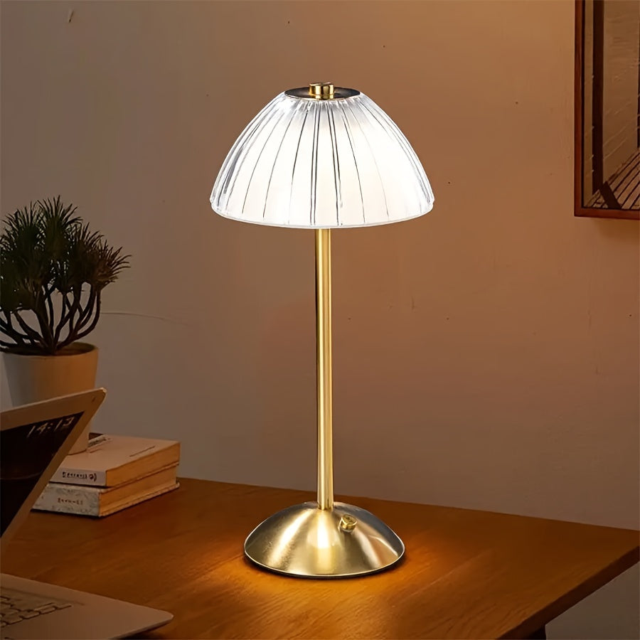 Golden Touch Table Lamp | USB Rechargeable