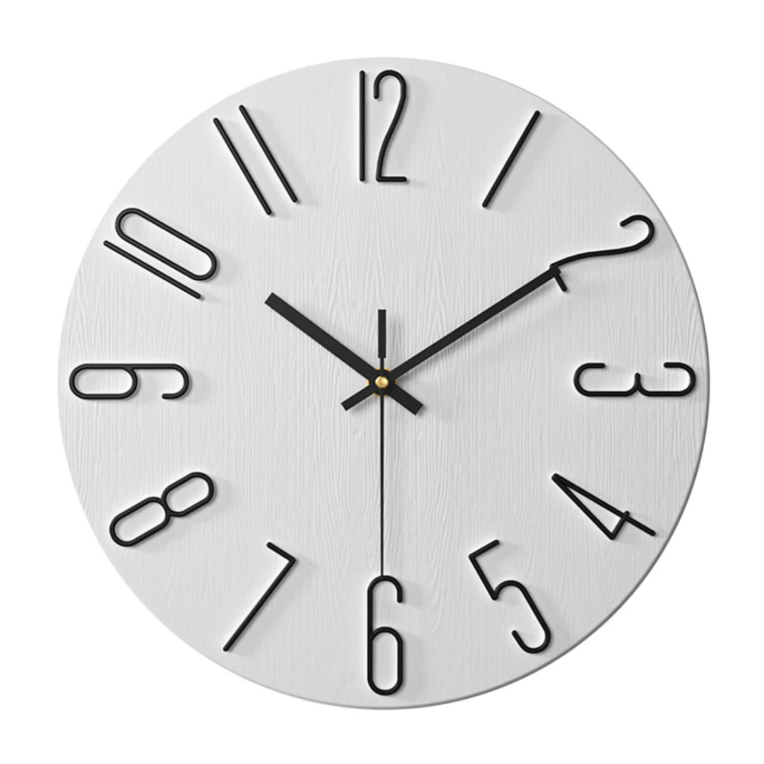 Noble Minimalist Silent Wall Clock