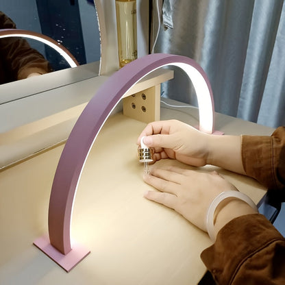 Crescent Moon LED Desk Lamp