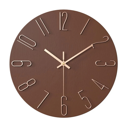 Noble Minimalist Silent Wall Clock
