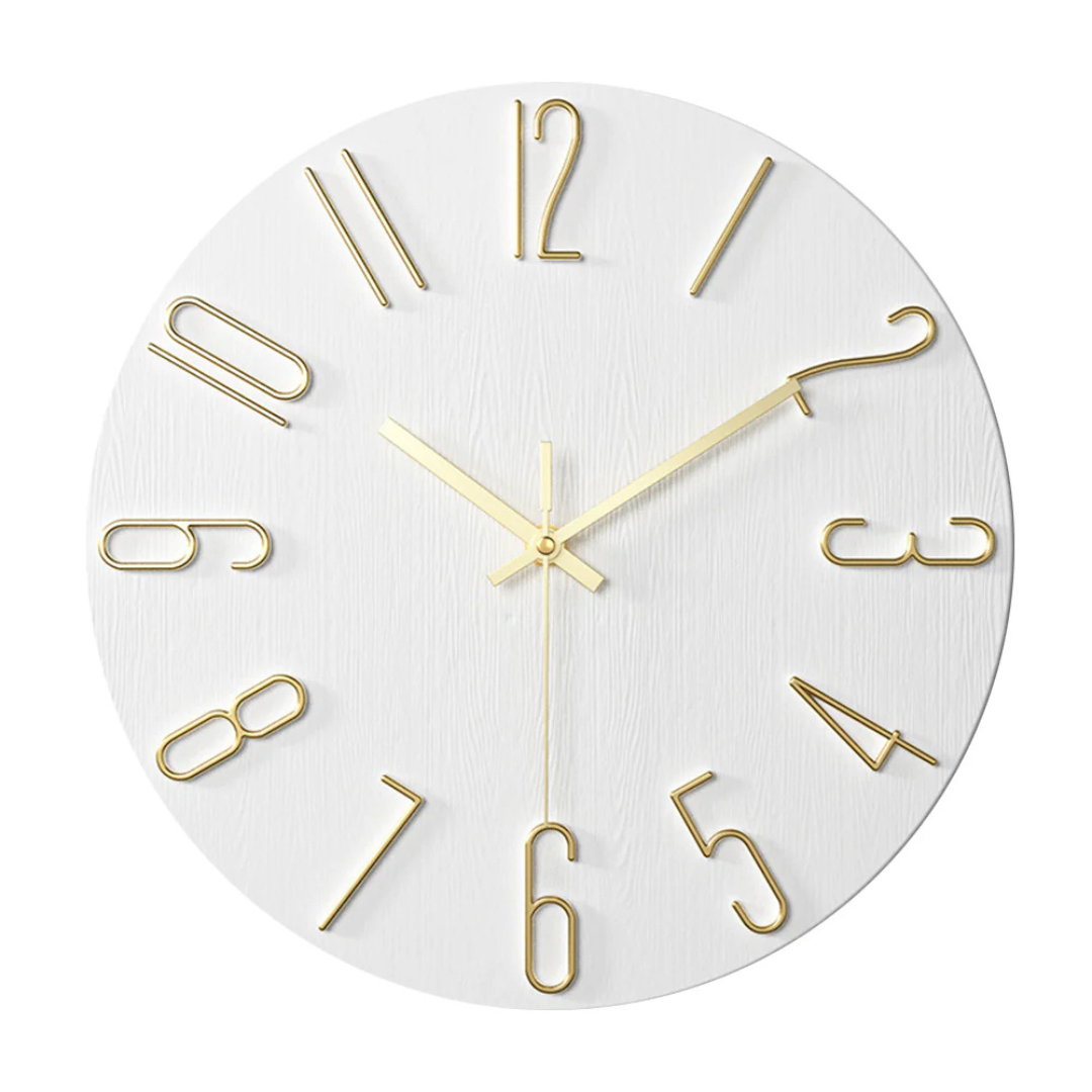 Noble Minimalist Silent Wall Clock