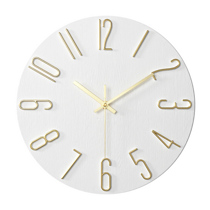 Noble Minimalist Silent Wall Clock