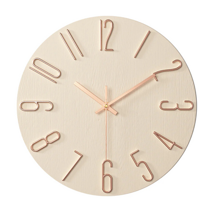 Noble Minimalist Silent Wall Clock