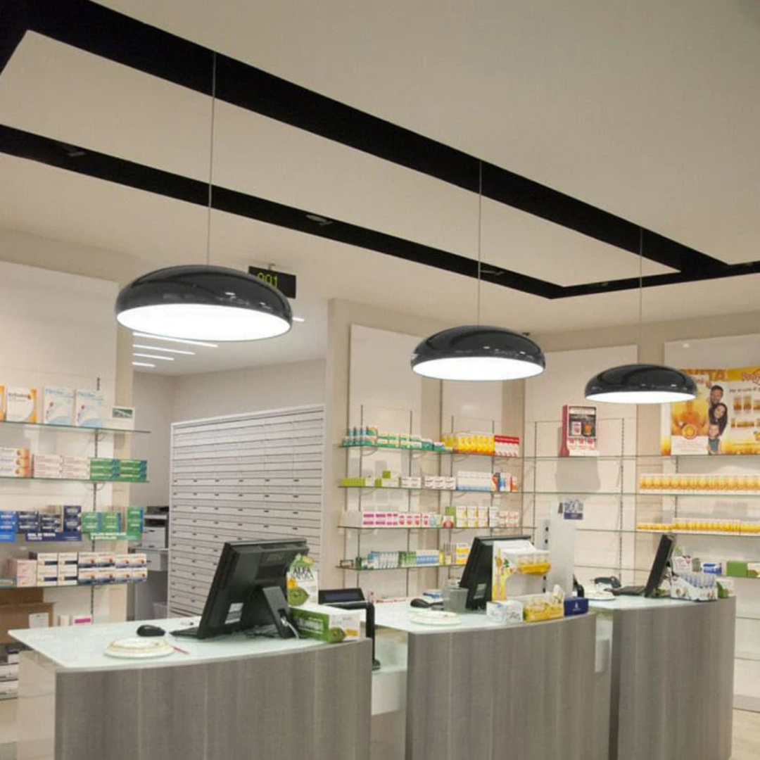 Horus Aluminium Dome LED Pendant Light
