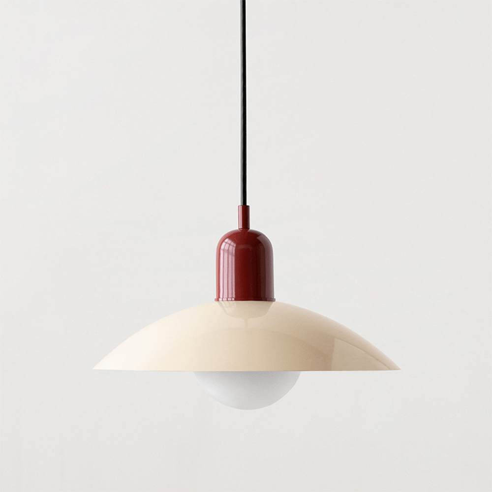 Macaron Bauhaus Iron Dome Pendant Light