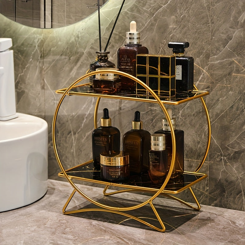 Cat Ear Double-Tier Bathroom Organiser