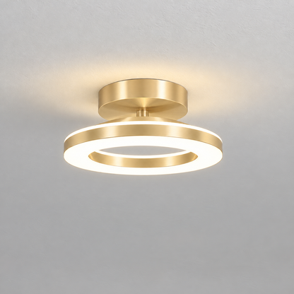 Acrylic Round LED Ceiling Light | Modern Hallway & Entrance Fixture