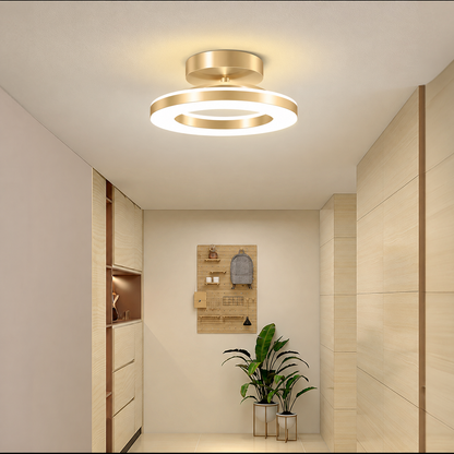 Acrylic Round LED Ceiling Light | Modern Hallway & Entrance Fixture