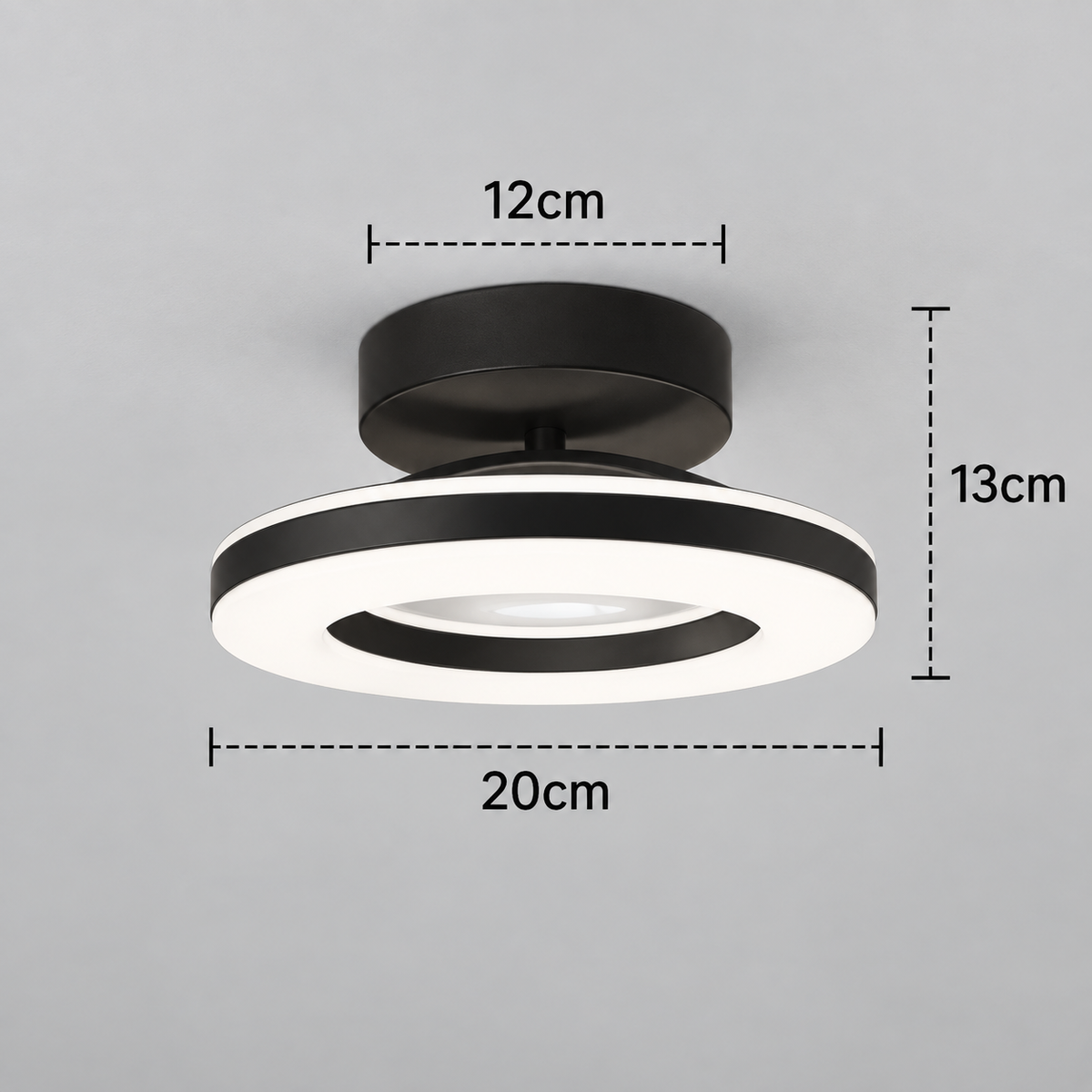 Acrylic Round LED Ceiling Light | Modern Hallway & Entrance Fixture