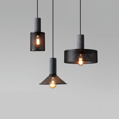 Urban Concrete Industrial Pendant Light