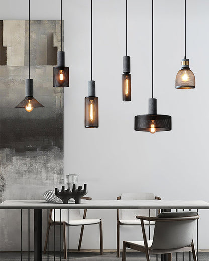Urban Concrete Industrial Pendant Light