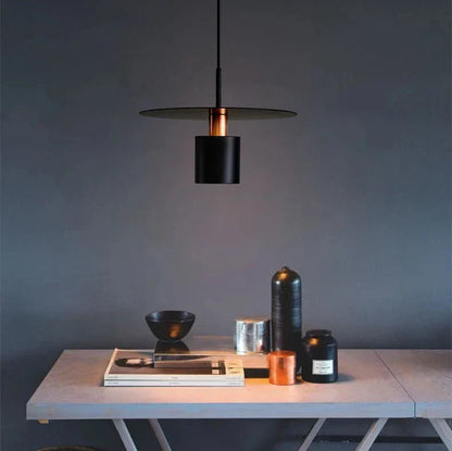JET Cylinder Disc Pendant Light