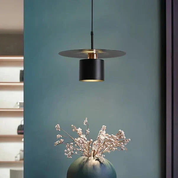 JET Cylinder Disc Pendant Light