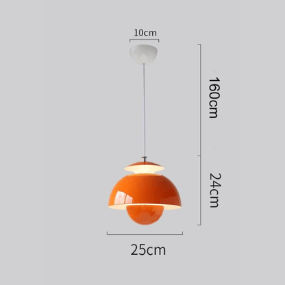 Scandinavian Flower-Bud LED Pendant Light