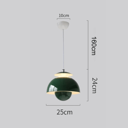 Scandinavian Flower-Bud LED Pendant Light