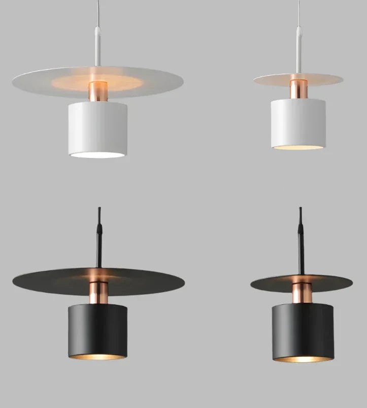 JET Cylinder Disc Pendant Light