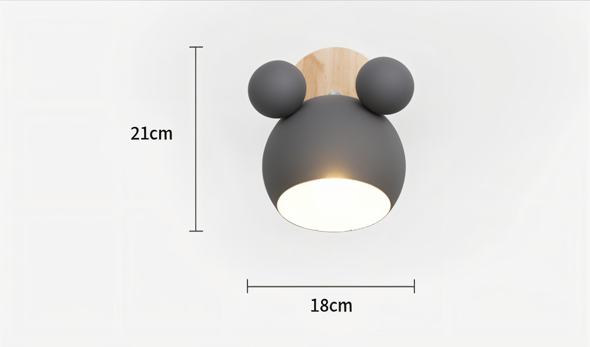 FlashMouse Wall Lamp | Playful Modern Design